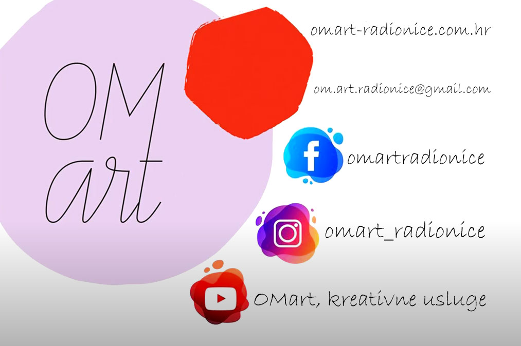 OMart online radionice i videa na YouTube kanalu!